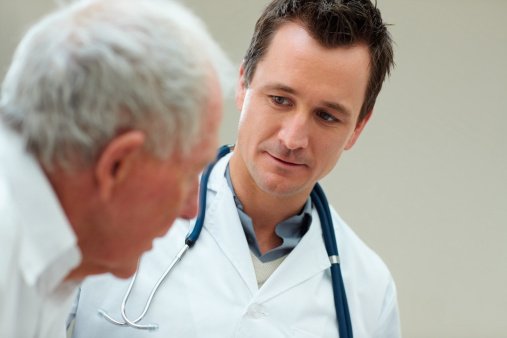 doctor notifying a misdiagnosis