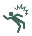 person falling icon