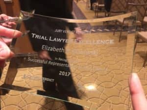 Trial Lawyer Excellence Elizabeth R. Olszewski