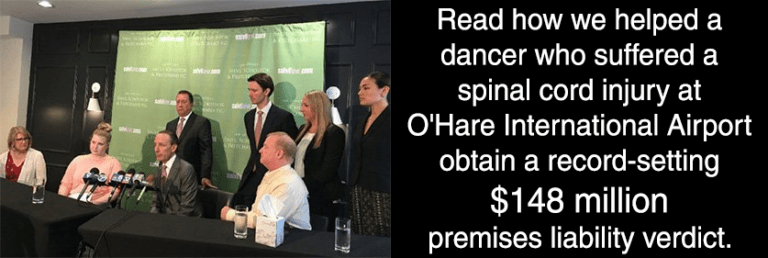 Spinal cord injury premises liability $148 million settlement