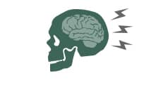 traumatic brain injury icon