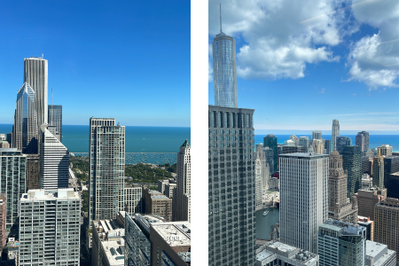 Chicago office view