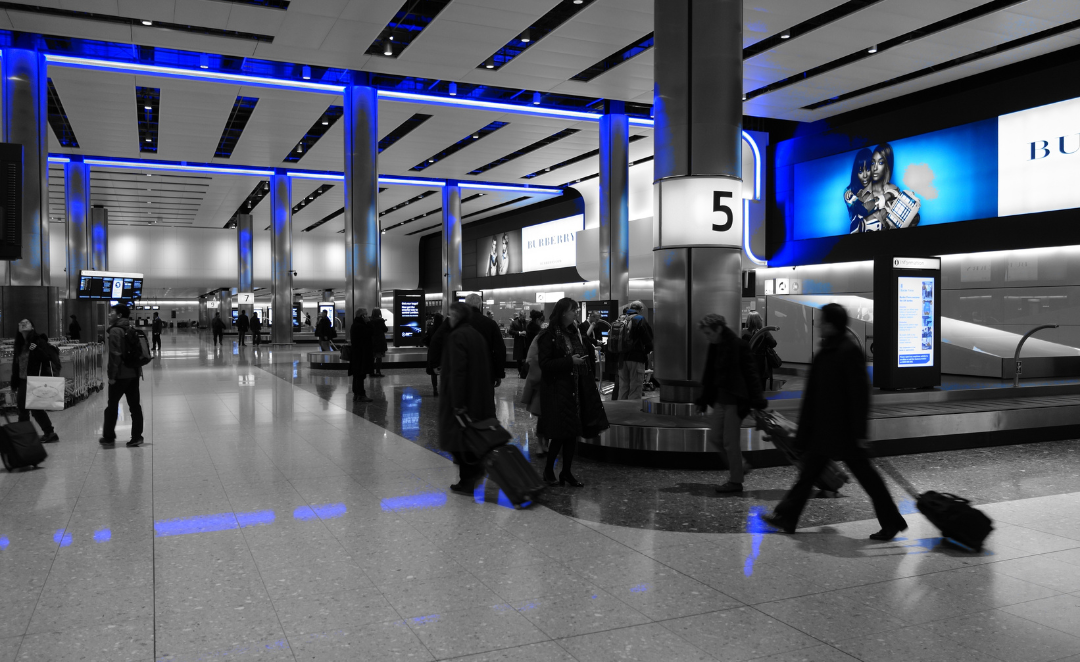 O'Hare airport baggage claim